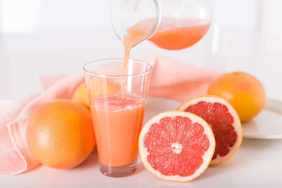 Grapefruit juice as influence to detox pathways